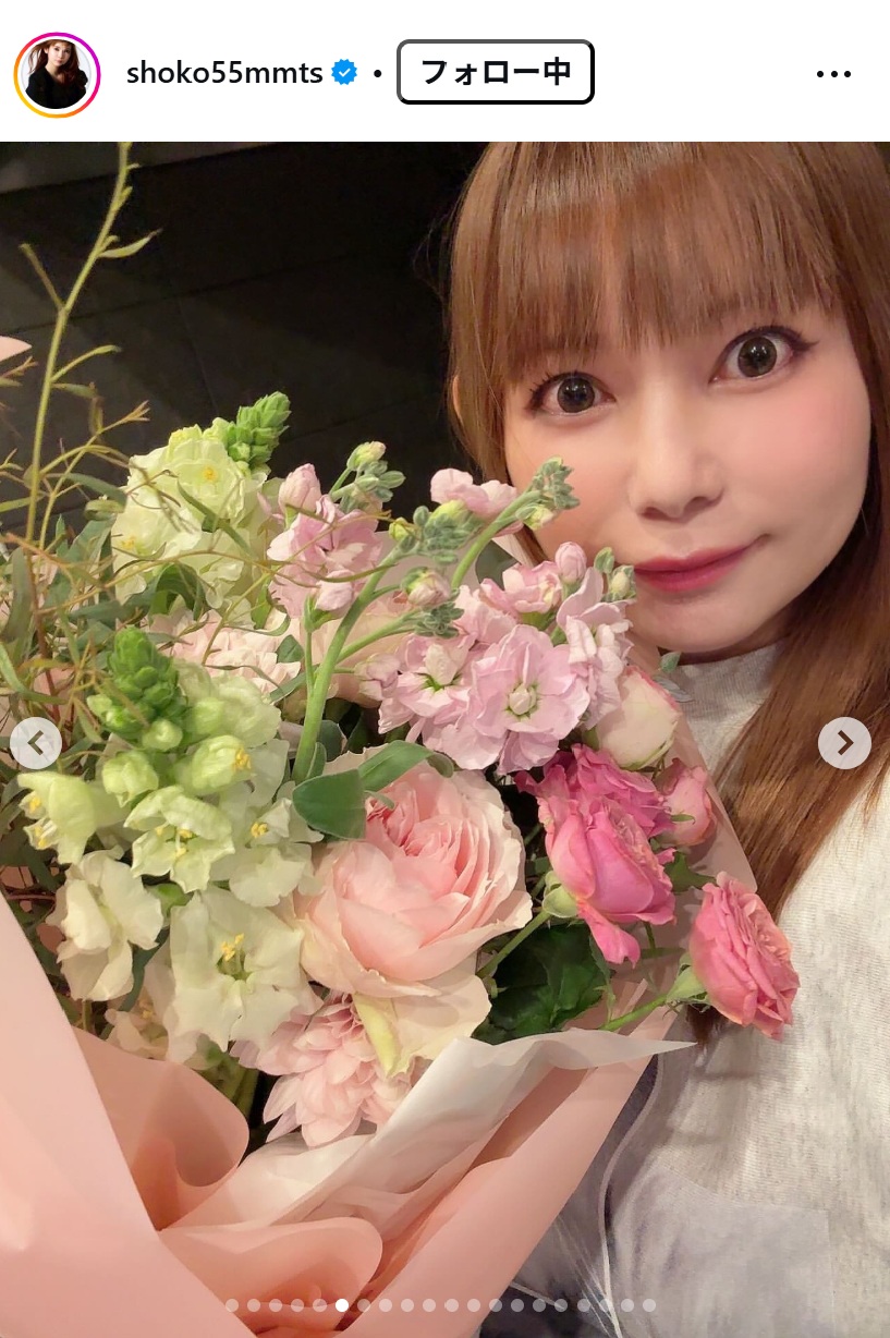 中川翔子のインスタグラムから