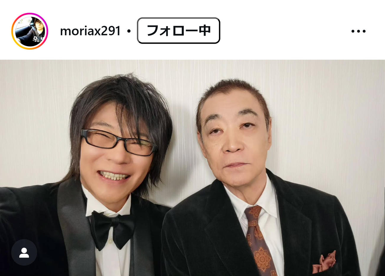 森川智之のインスタグラムから