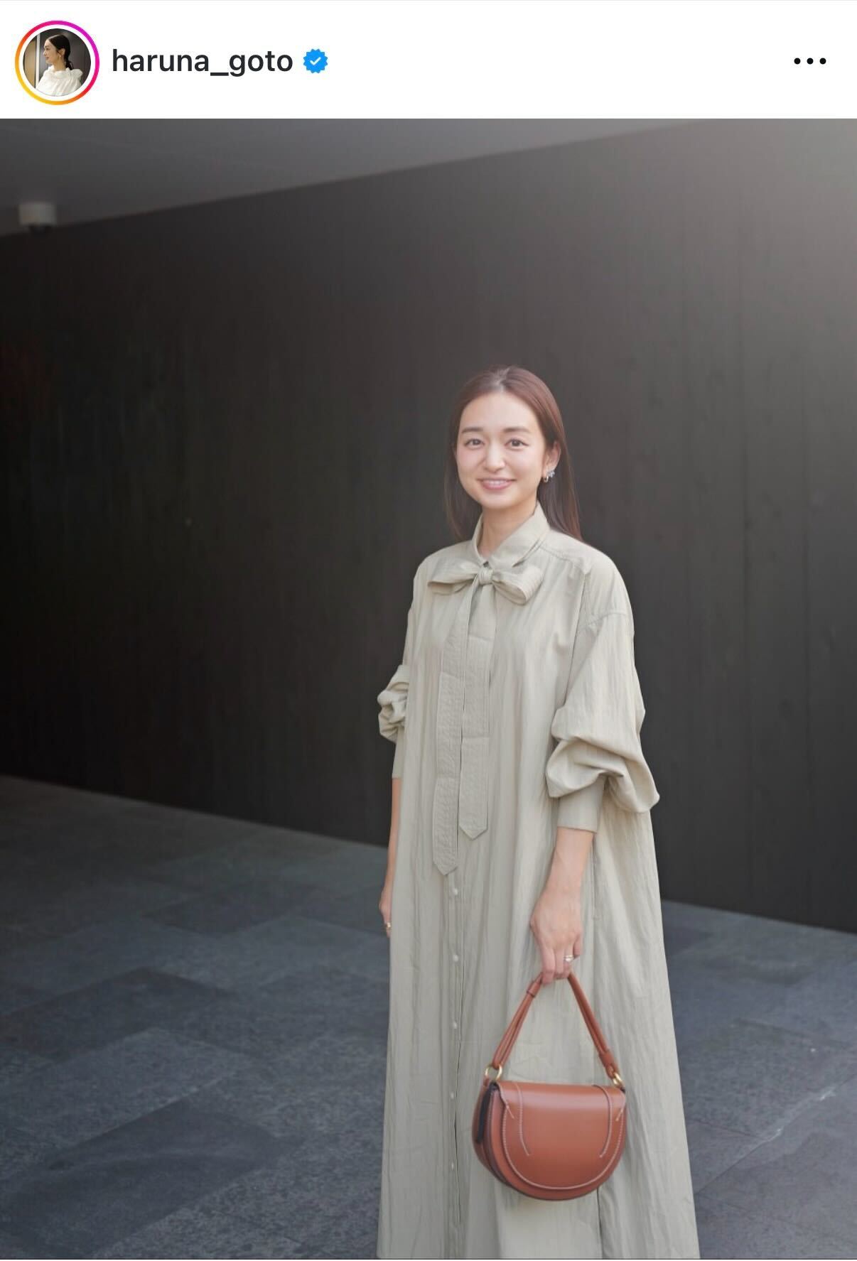 後藤晴菜のインスタグラムから