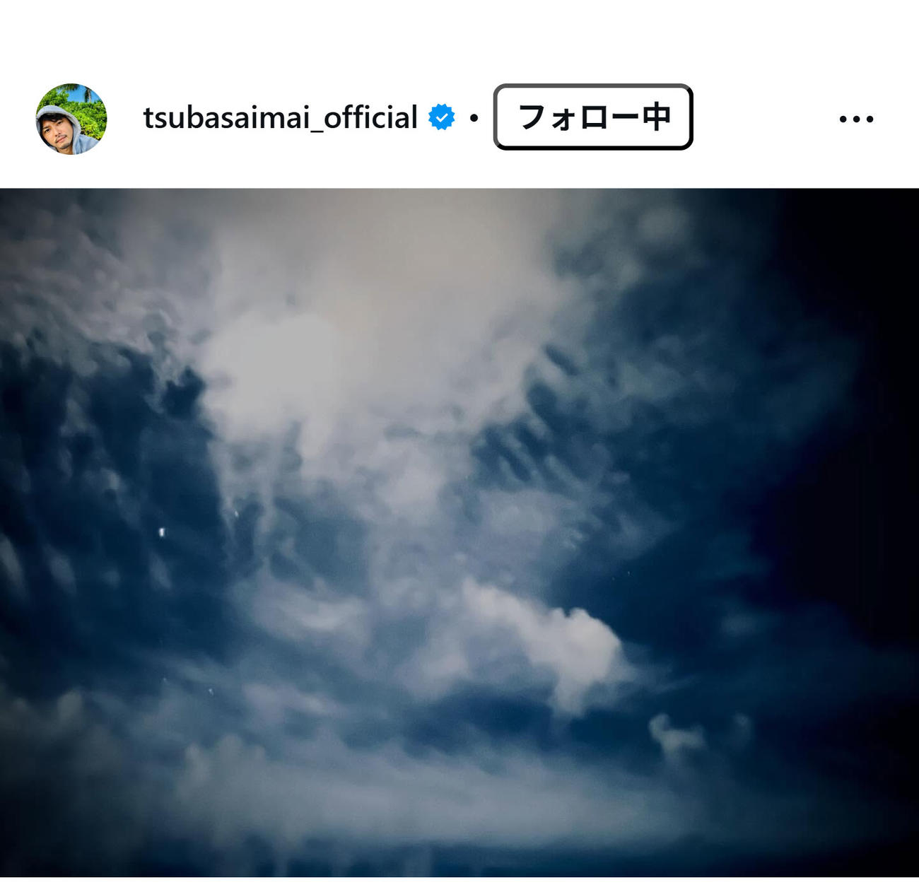 今井翼のインスタグラムから
