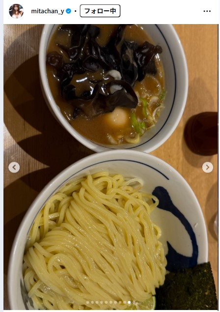 三田悠貴のインスタグラムから