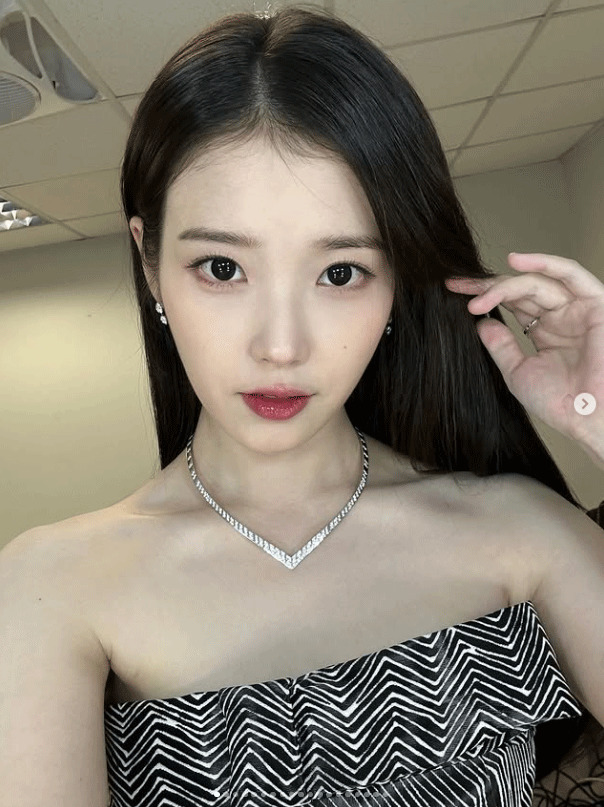 IUのインスタグラムから
