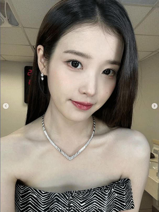 IUのインスタグラムから
