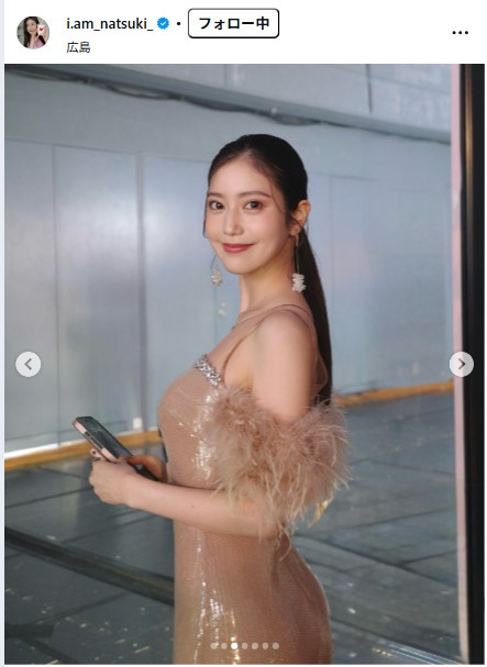 阿部なつきのインスタグラムから