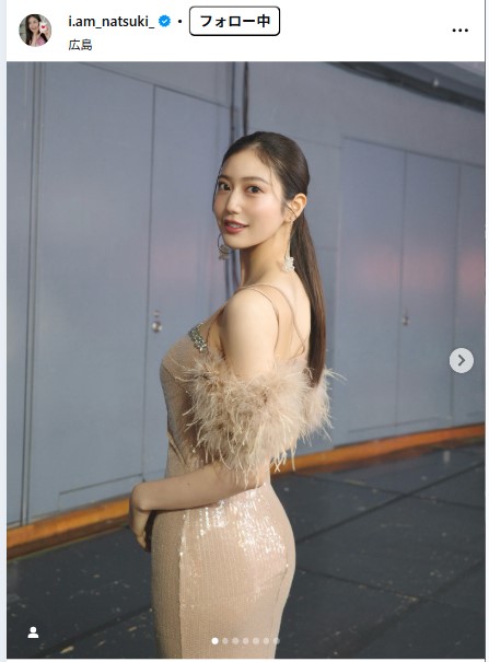阿部なつきのインスタグラムから