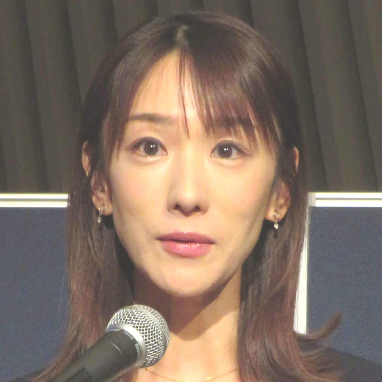 テレビ朝日・堂真理子アナ（2024年10月撮影）