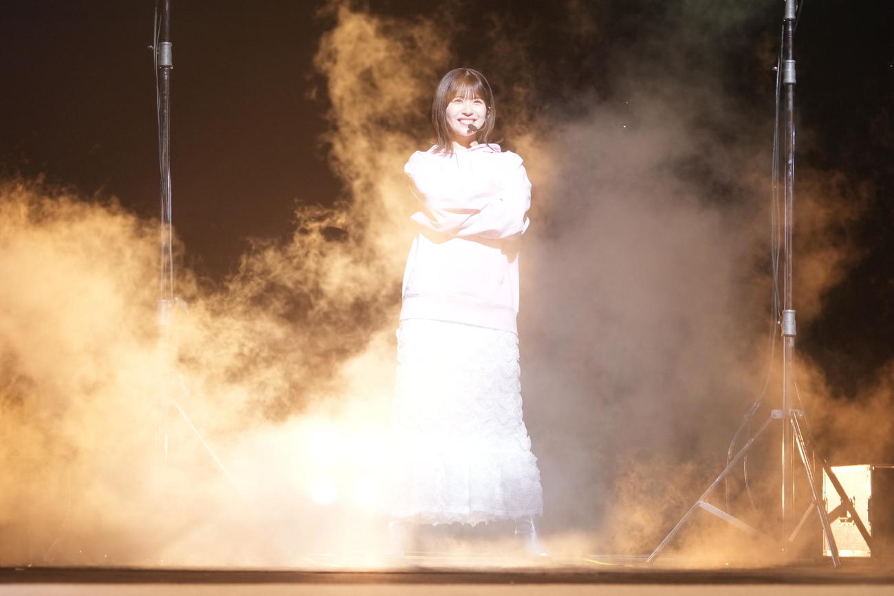 「日向坂46・松田好花のオールナイトニッポンX　松田のトークが聴きてぇか！in　パシフィコ横浜」を開催した日向坂46松田好花