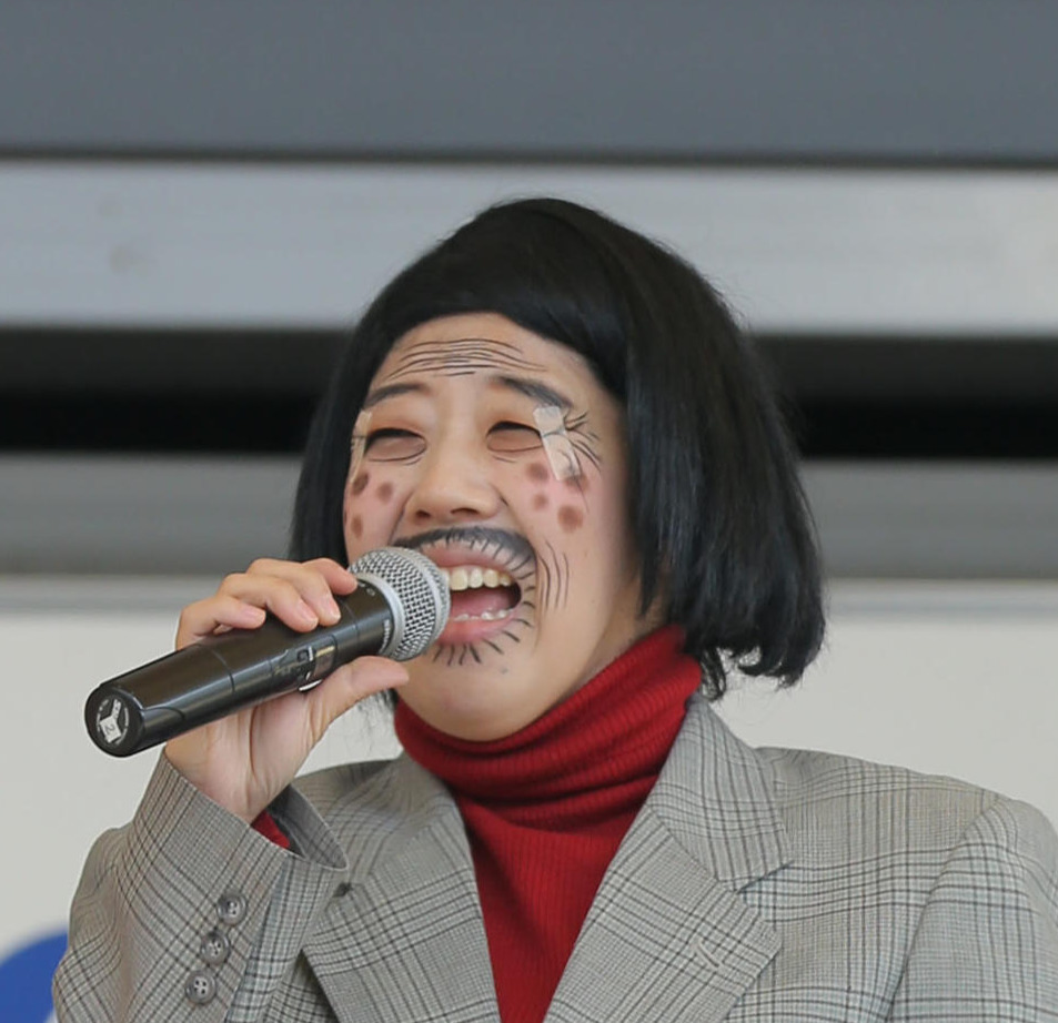 日本エレキテル連合の中野聡子（2014年撮影）