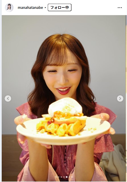 田辺真南葉のインスタグラムから