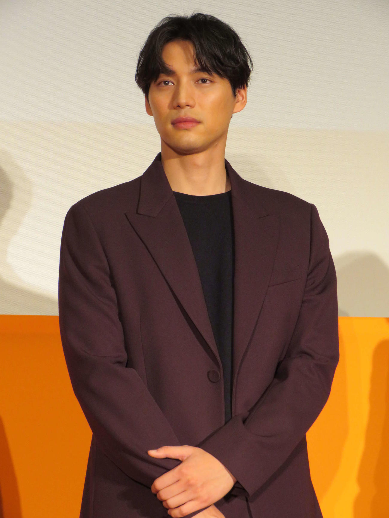 映画「楓」公開直前イベントに登壇した福士蒼汰（撮影・村上幸将）