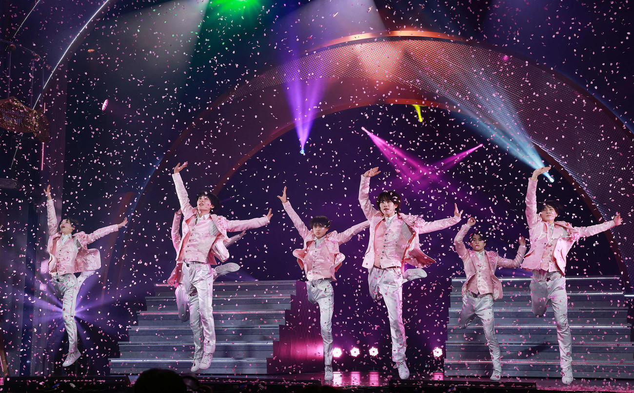 「ジュニア　Showcase 2025　新星－SHINSEI－」のゲネプロを公開したジュニア（撮影・野上伸悟）