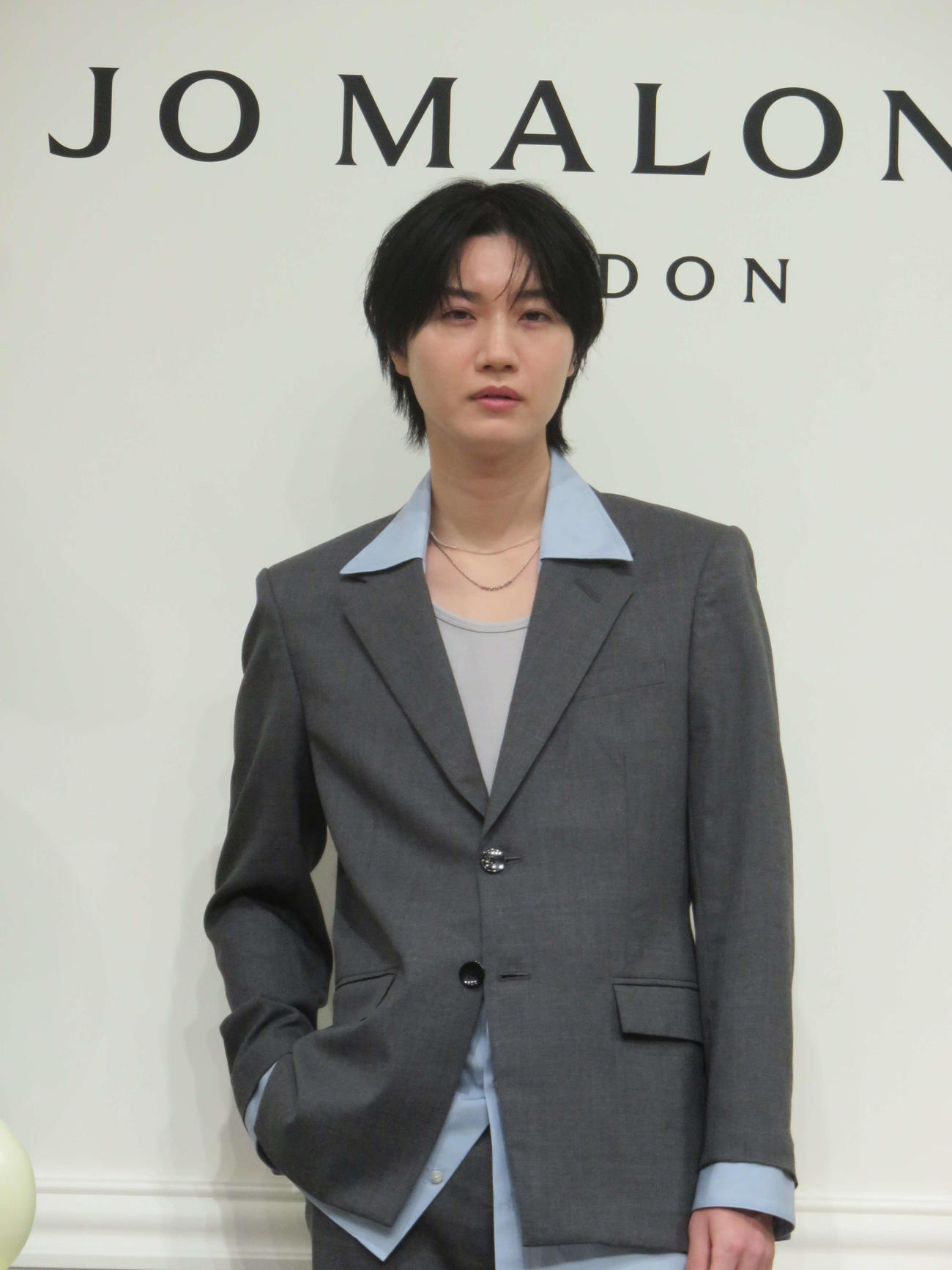 「ジョー　マローン　ロンドン」の「“Fun and Games”　Pop－Up Event」フォトコールに出席した桜田通