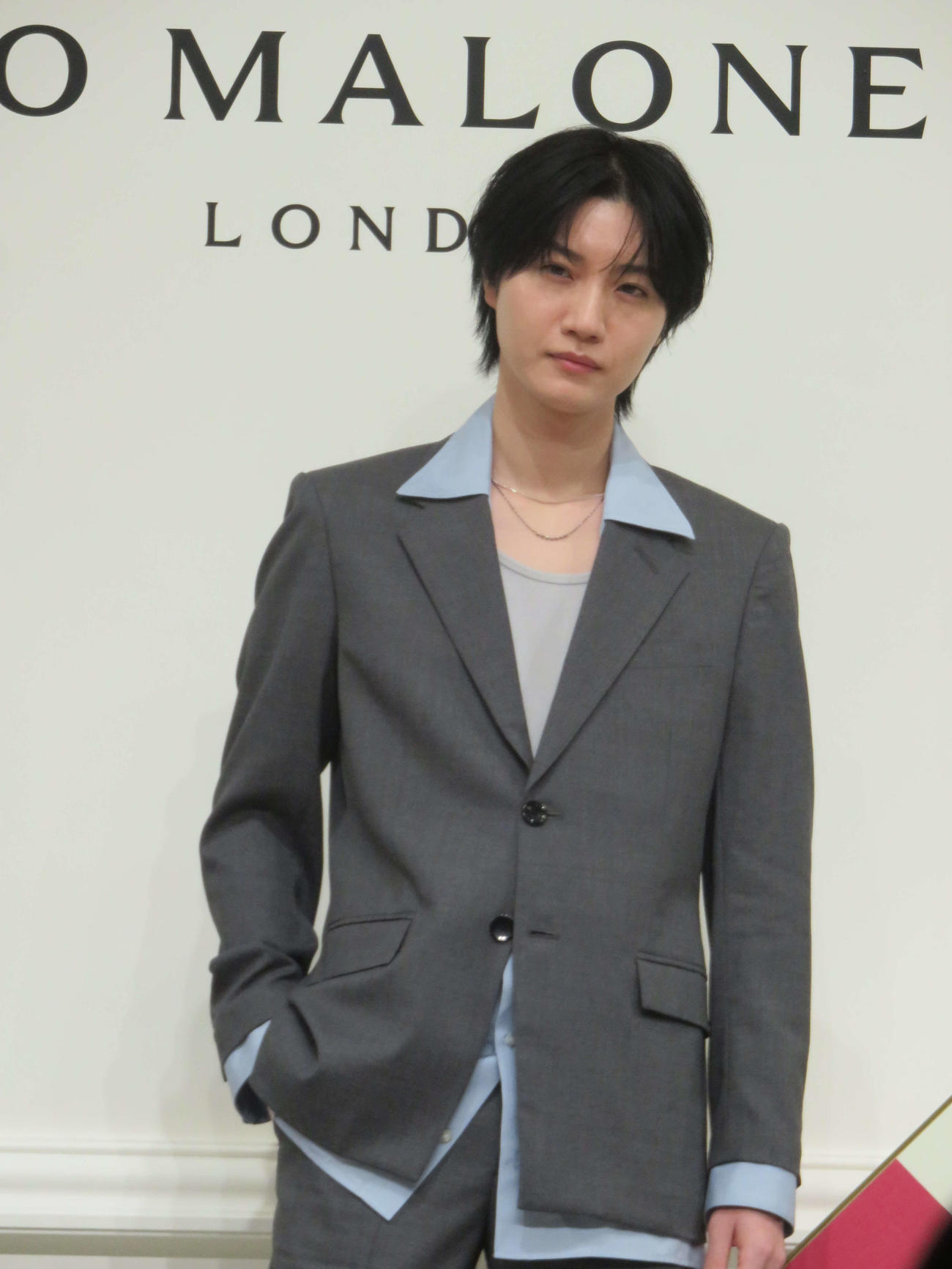 「ジョー　マローン　ロンドン」の「“Fun and Games”　Pop－Up Event」フォトコールに出席した桜田通