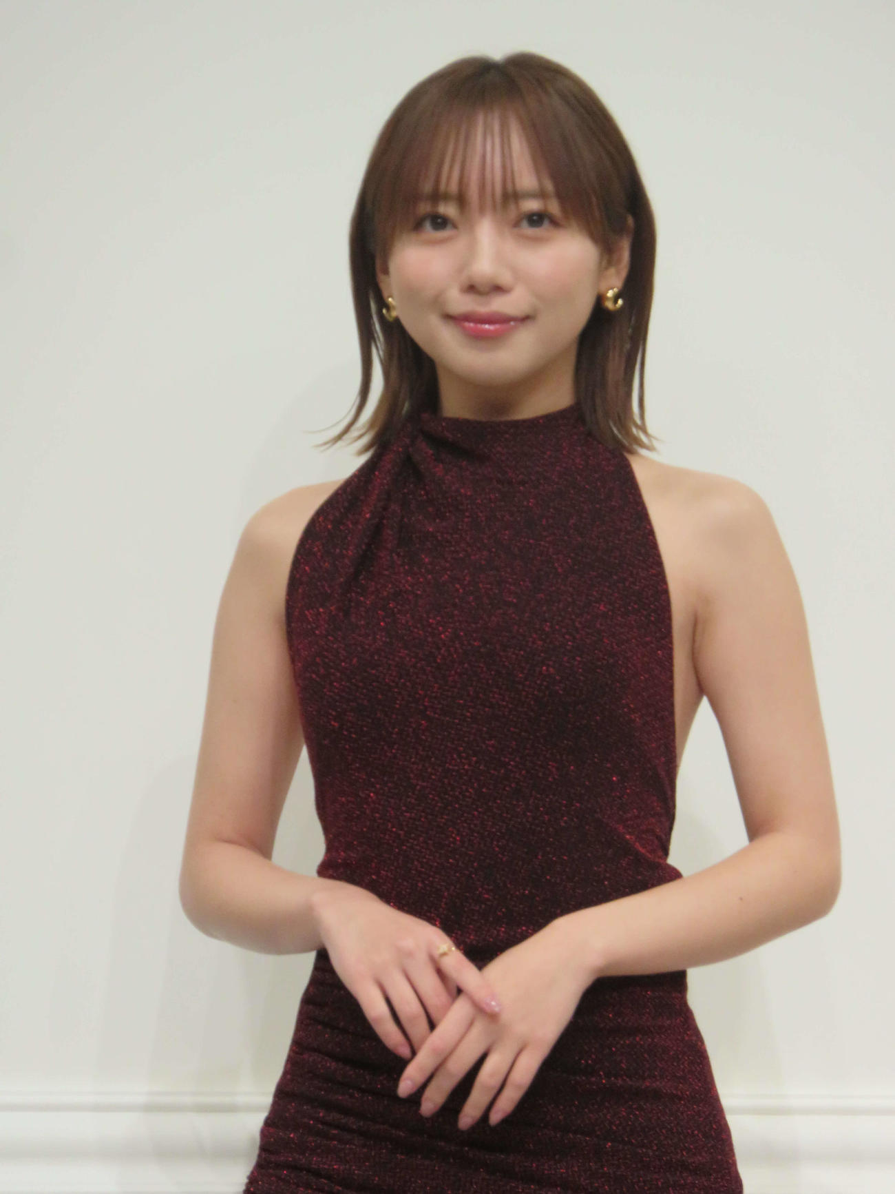 「ジョー　マローン　ロンドン」の「“Fun and Games”　Pop－Up Event」フォトコールに出席した齊藤京子