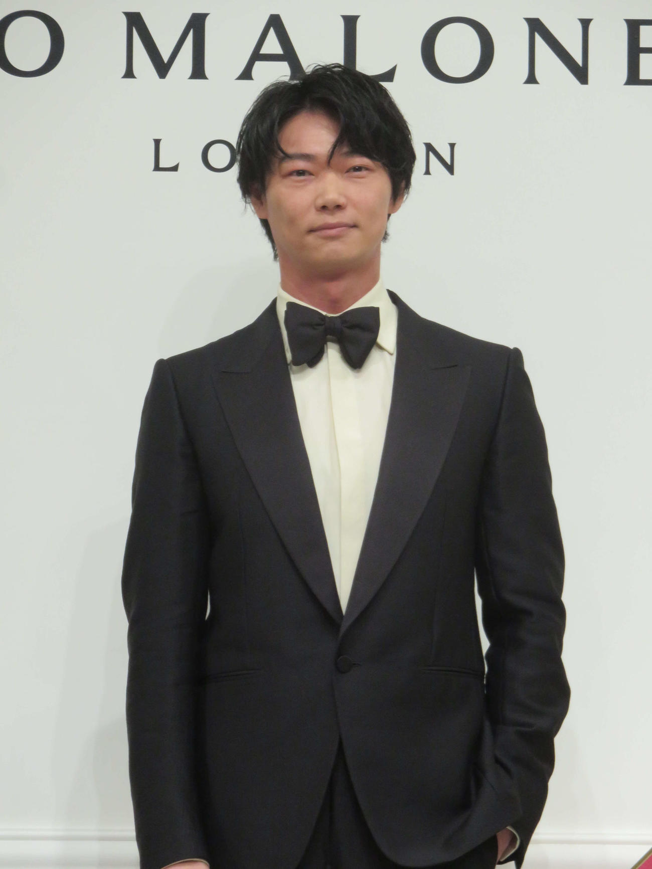 「ジョー　マローン　ロンドン」の「“Fun and Games”　Pop－Up Event」フォトコールに出席した笠松将