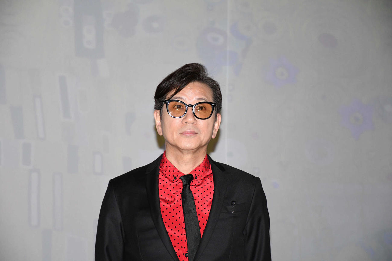 「クリムト・アライブ　大阪展」のアンバサダーを務める藤井フミヤ（撮影・阪口孝志）