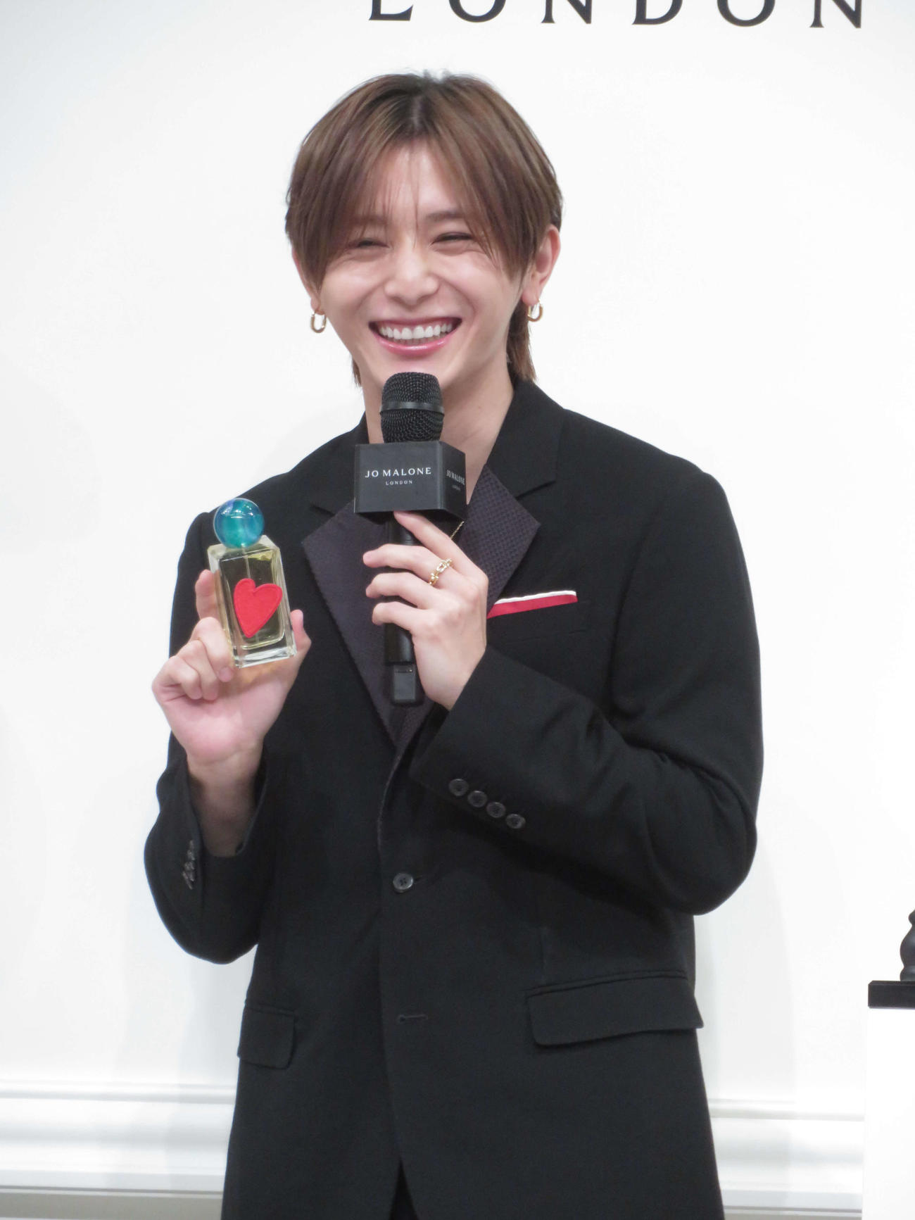 「“Fun and Games”Pop－Up Eventプレスセッション」に登壇した山田涼介