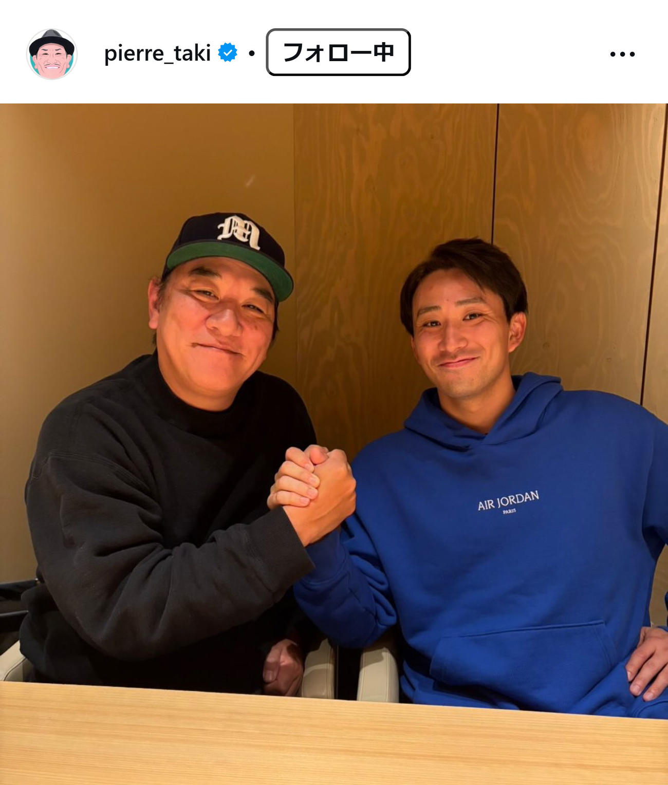ピエール瀧のインスタグラムから
