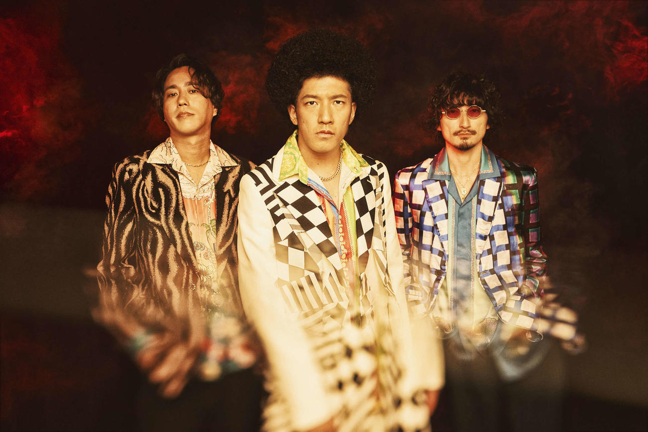 未配信楽曲を集めたアルバム「Gold Fashion」の26年3月リリースを発表したBRADIO。左から酒井亮輔、真行寺貴秋、大山聡一