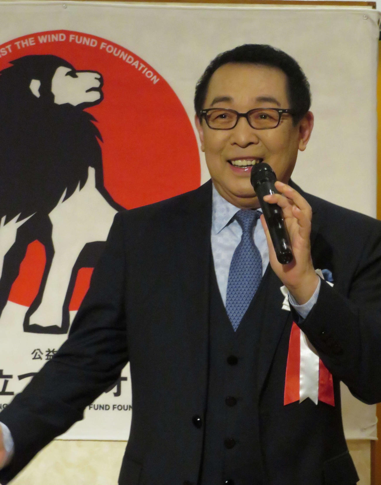 「風に立つライオン　オブ・ザ・イヤー2025」贈賞式に出席した、さだまさし