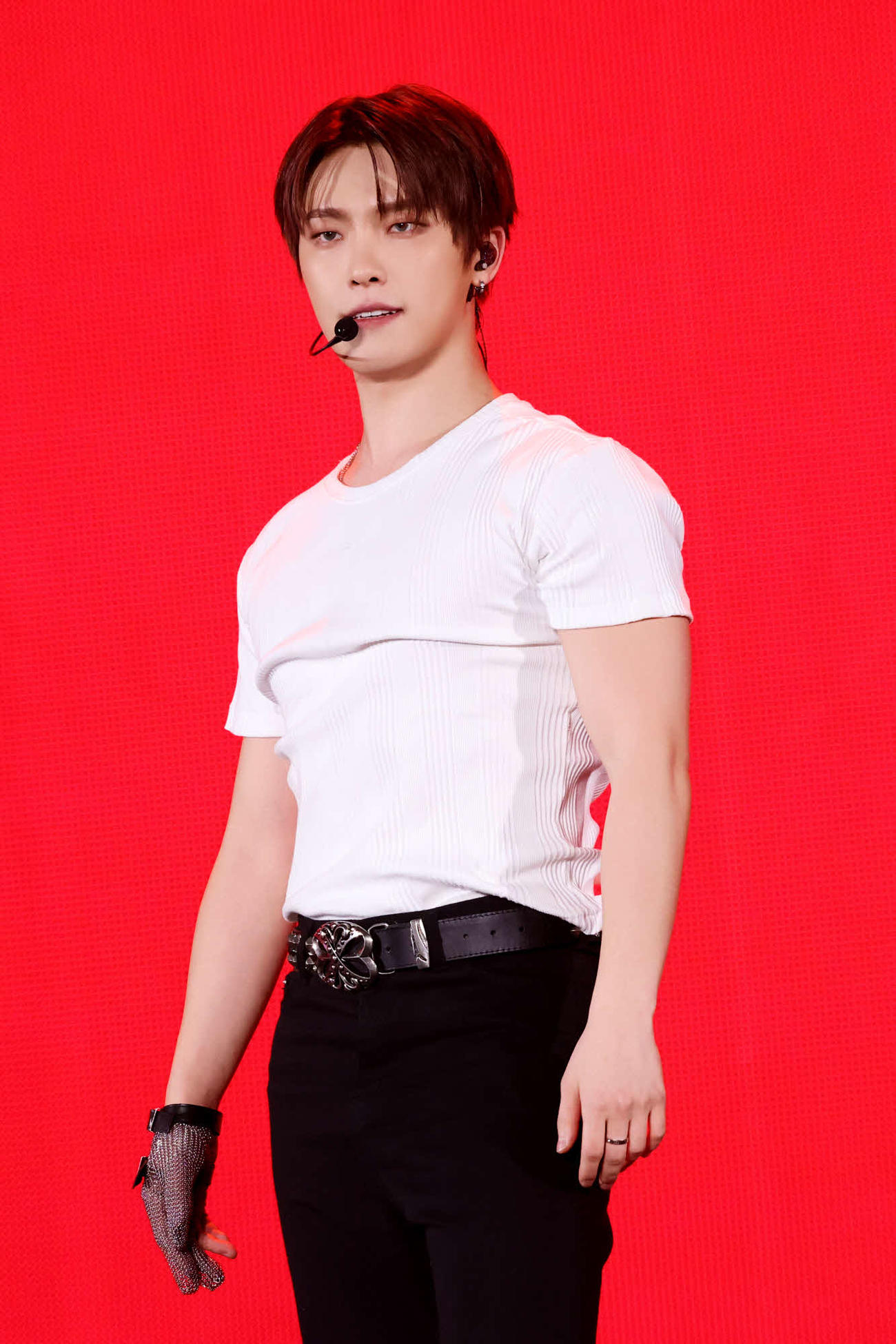 「SEVENTEEN WORLD TOUR［NEW＿］IN JAPAN」東京公演でパフォーマンスするDINO（（R）＆（C）PLEDIS Entertainment）