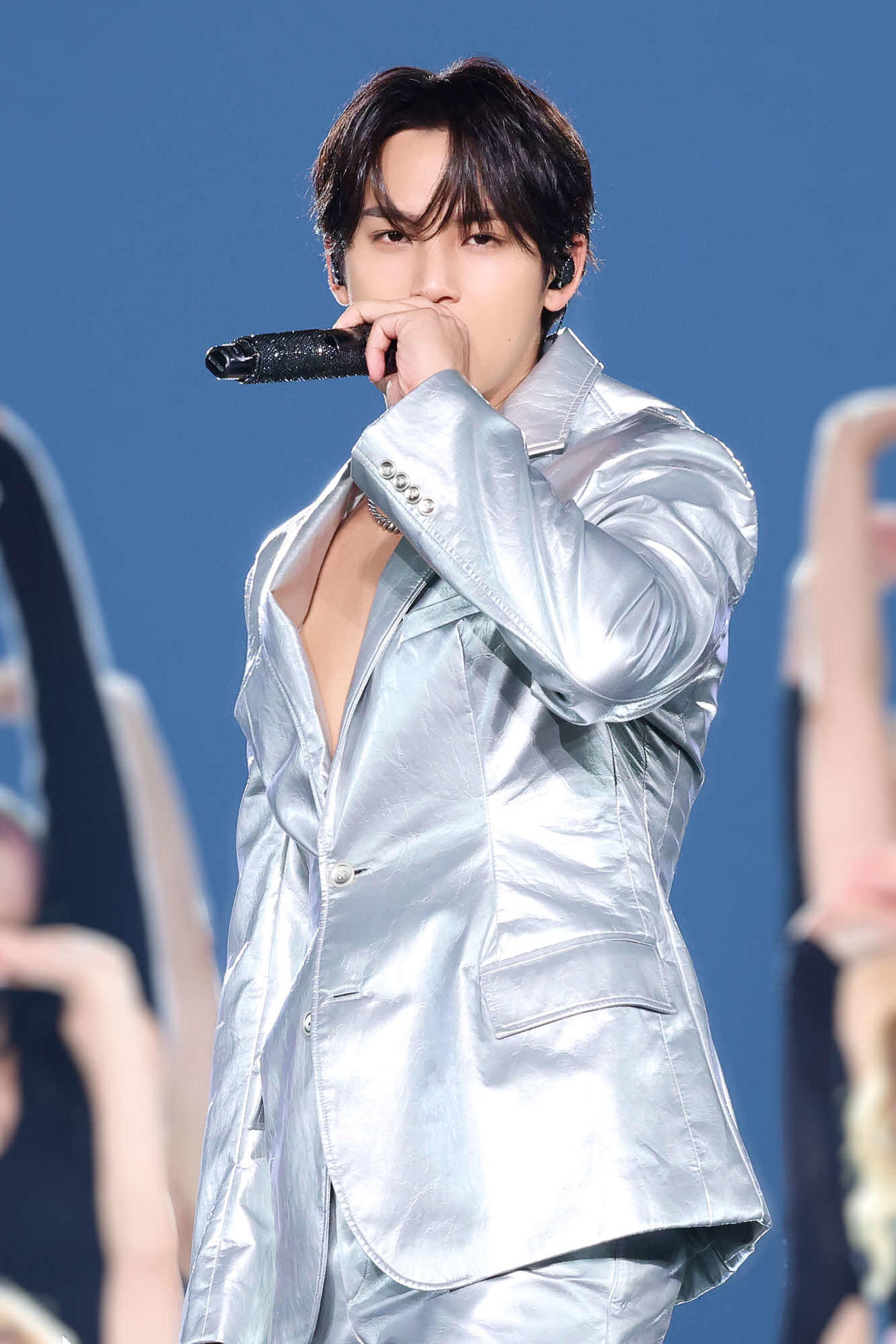 「SEVENTEEN WORLD TOUR［NEW＿］IN JAPAN」東京公演でパフォーマンスするMINGYU（（R）＆（C）PLEDIS Entertainment）