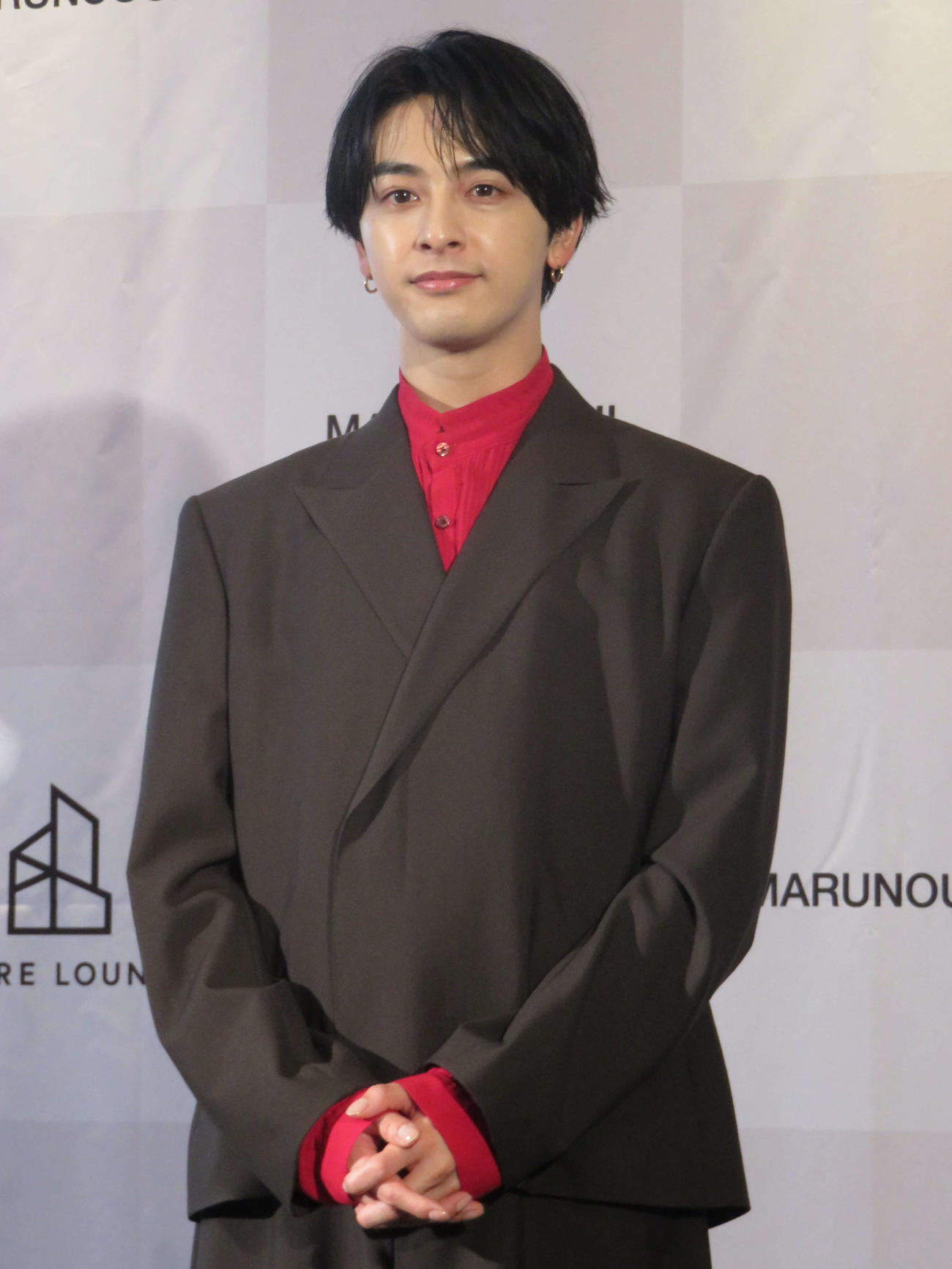 ファースト写真集「Flicker」のイベント前取材に臨んだ新原泰佑