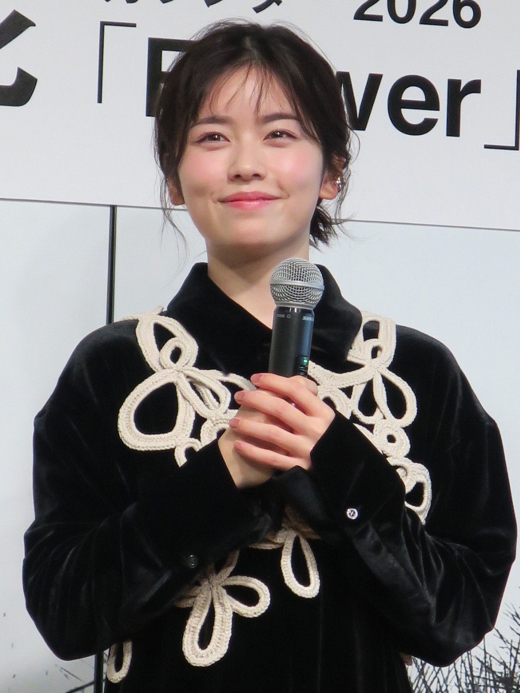 小芝風花カレンダー2026「Flower」記者発表会に登場した小芝風花
