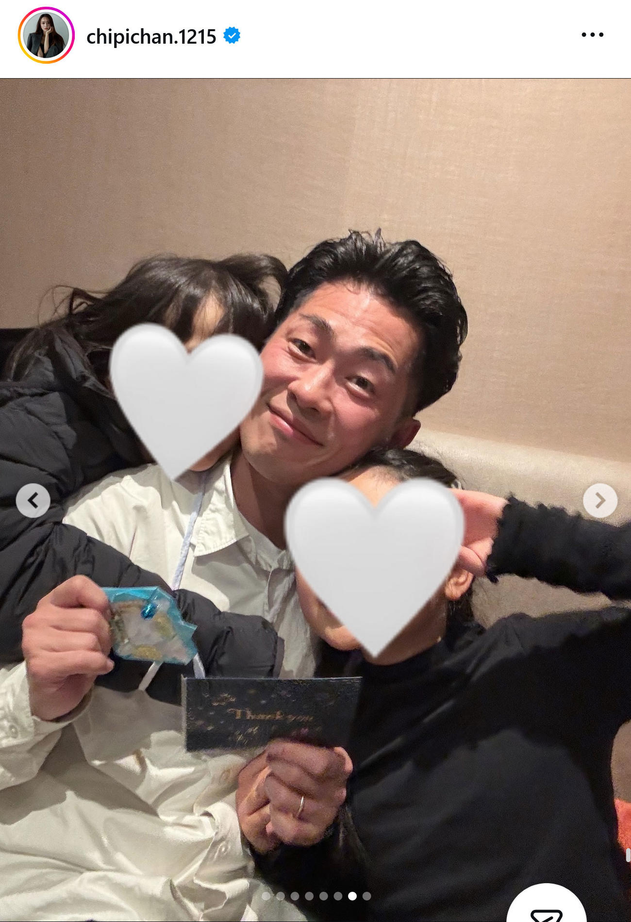 近藤千尋のインスタグラムから