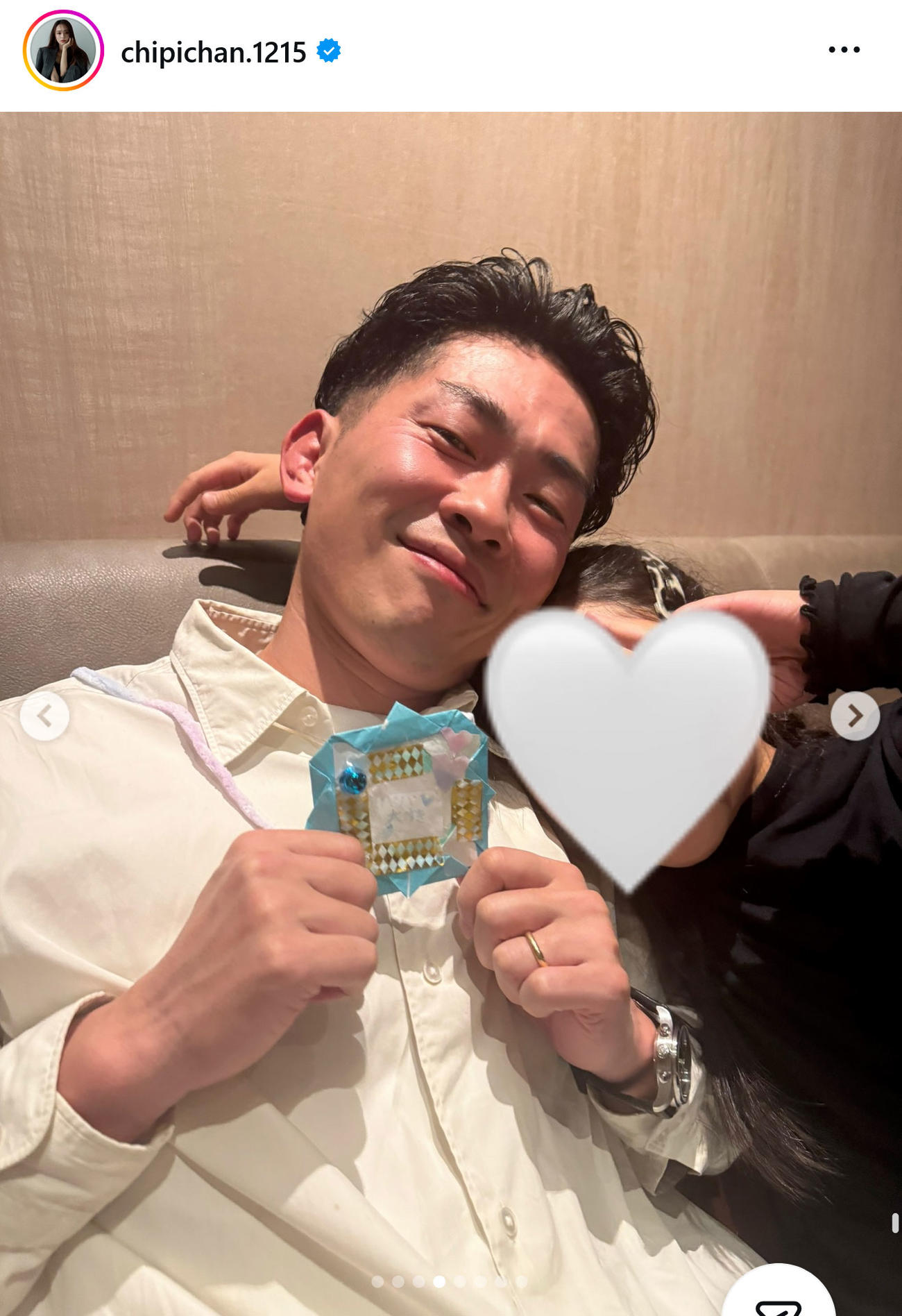 近藤千尋のインスタグラムから