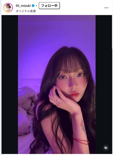 林襄のインスタグラムから