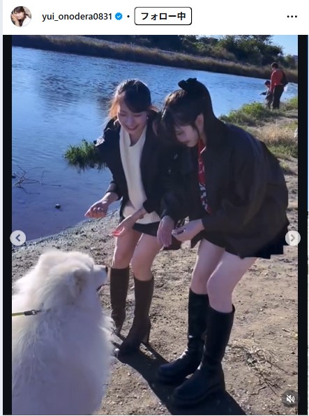 小野寺結衣のインスタグラムから