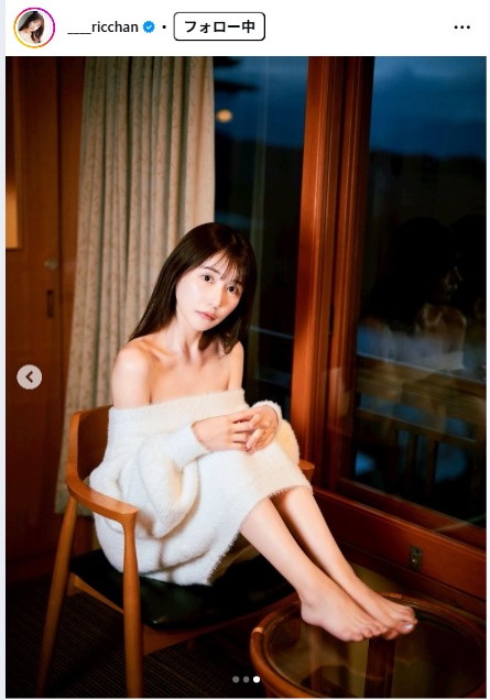 藍野りなのインスタグラムから