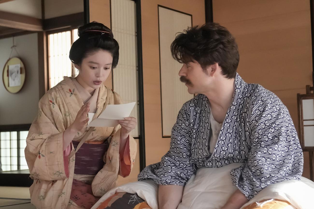 NHK連続テレビ小説「ばけばけ」の1場面（C）NHK