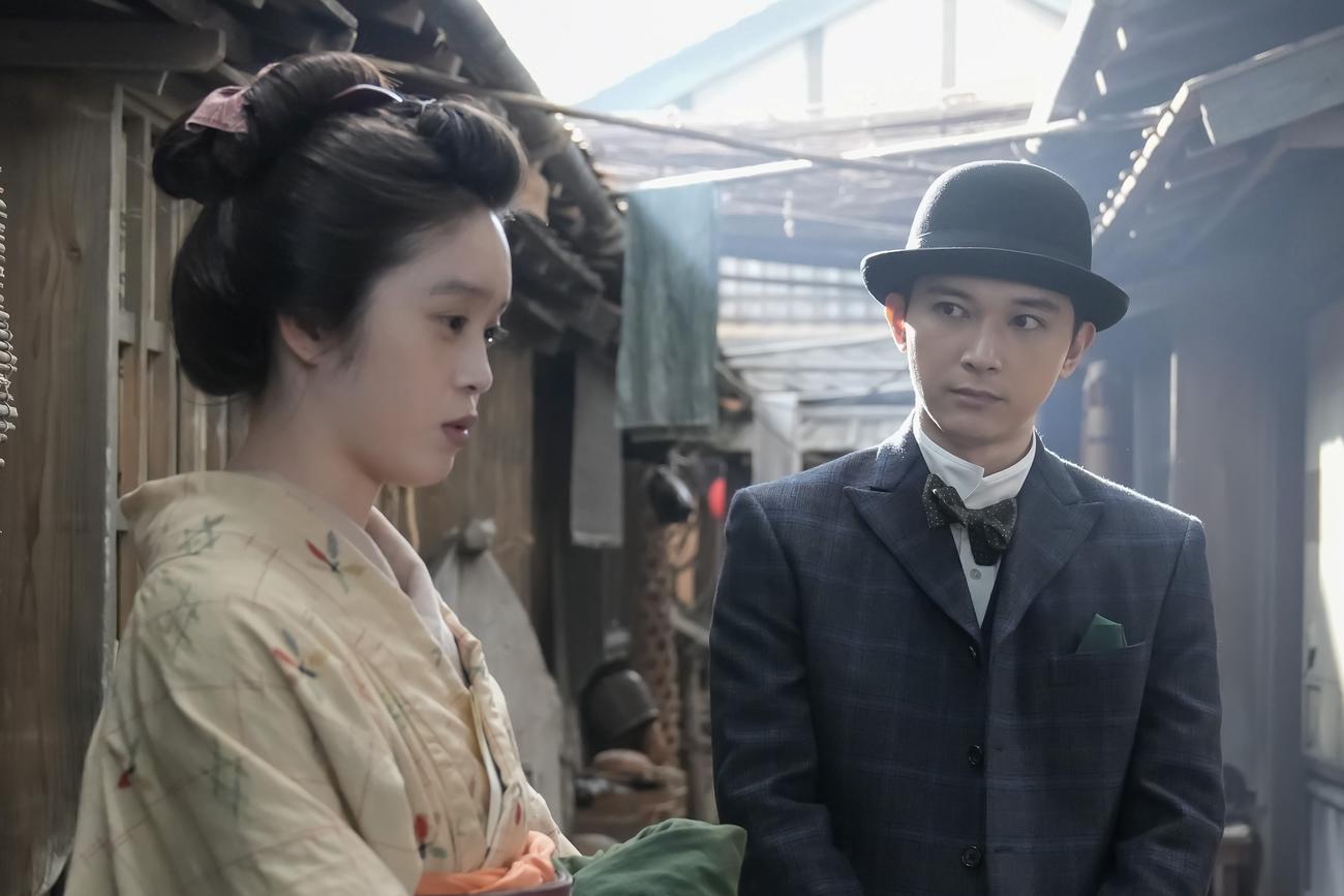 NHK連続テレビ小説「ばけばけ」の1場面（C）NHK
