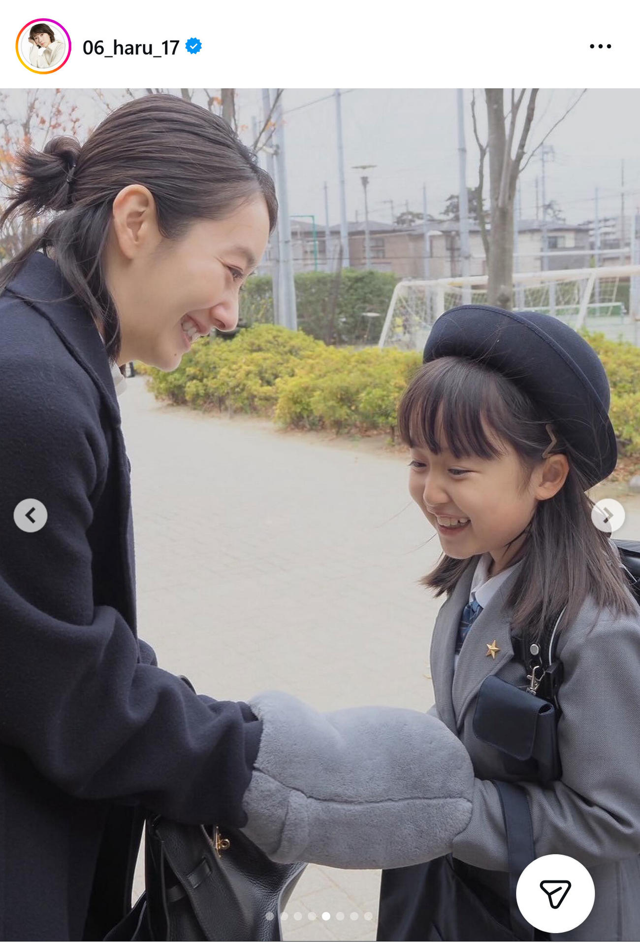 波瑠のインスタグラムから