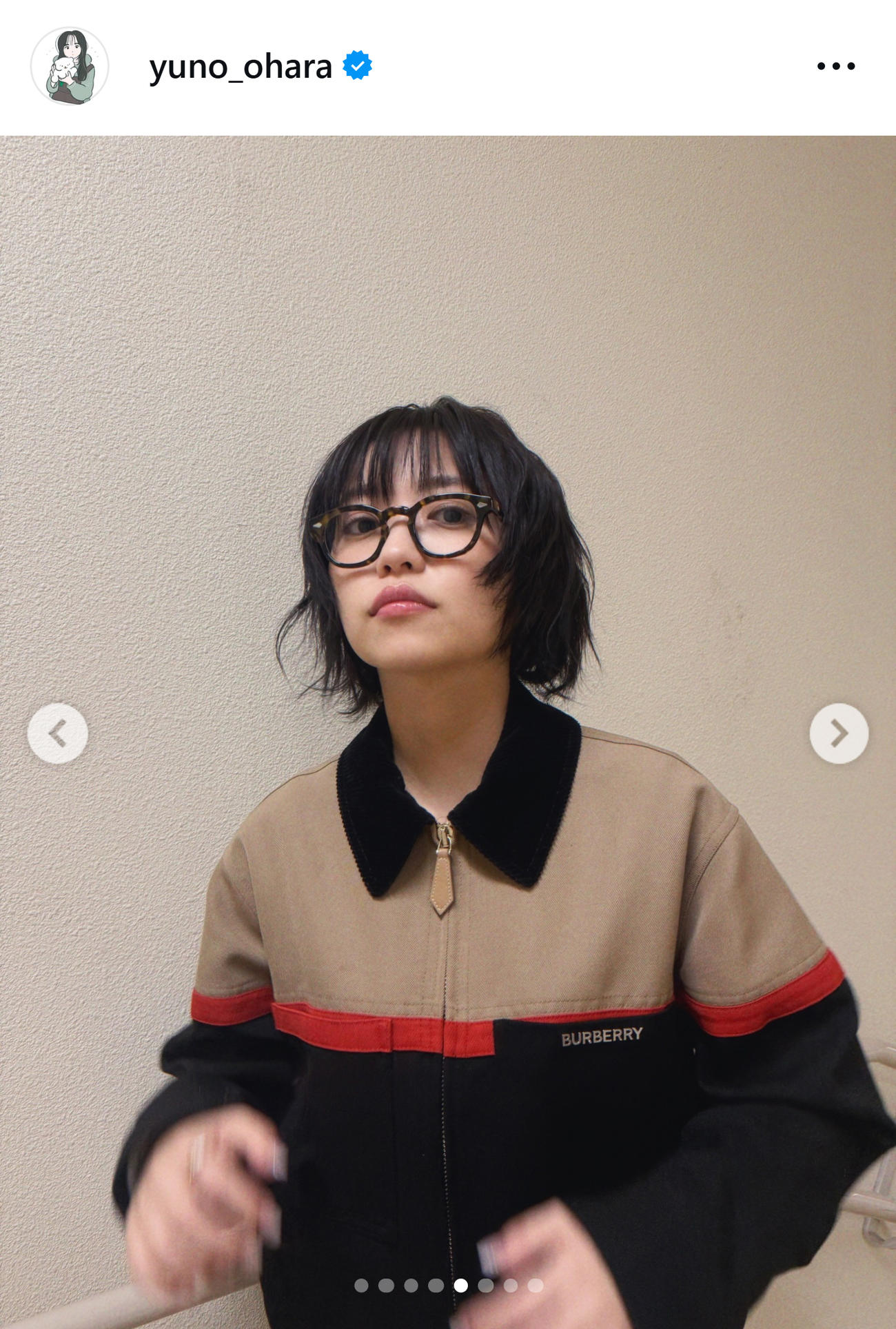 大原優乃のインスタグラムから