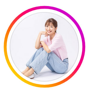 平山雅アナのインスタグラムから