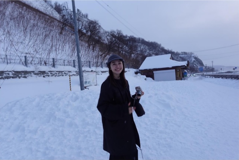 山本里咲アナのインスタグラムから