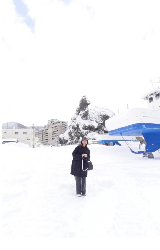 山本里咲アナのインスタグラムから