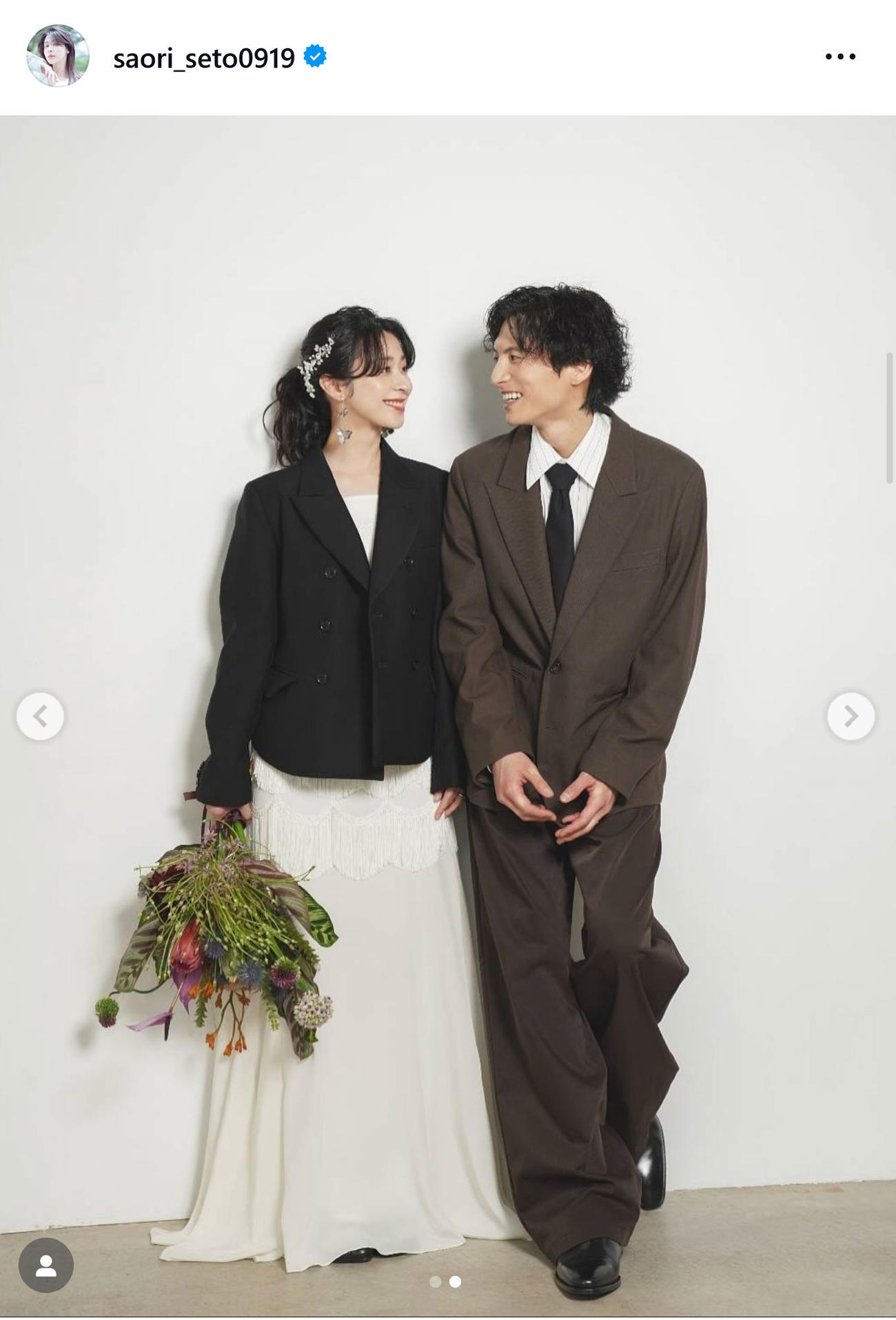 瀬戸さおりのインスタグラムから