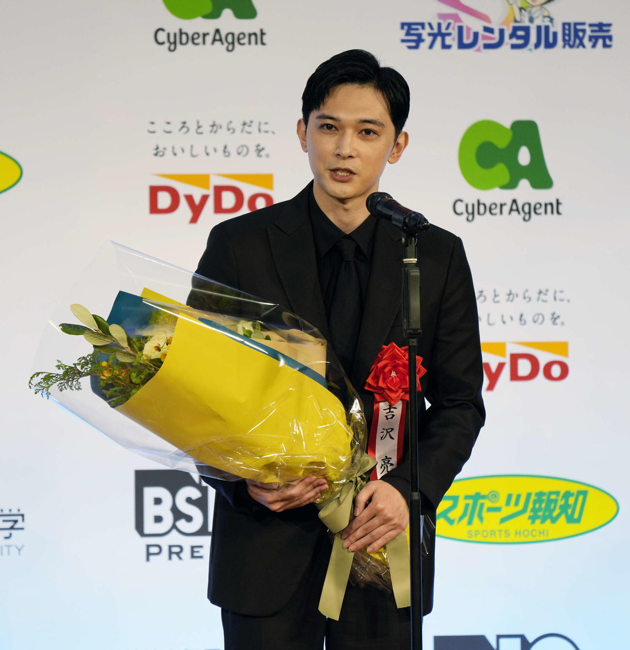 映画「国宝」で主演男優賞を受賞した吉沢亮（撮影・小島史椰）