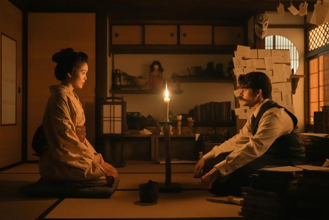 NHK連続テレビ小説「ばけばけ」の1場面（C）NHK