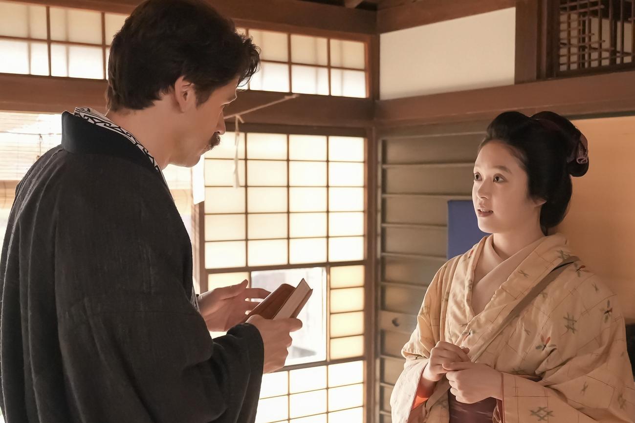 NHK連続テレビ小説「ばけばけ」の1場面（C）NHK