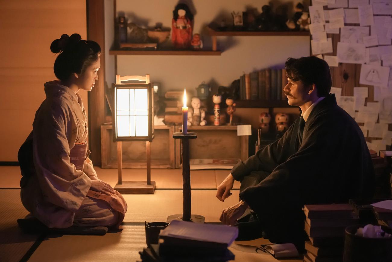 NHK連続テレビ小説「ばけばけ」の1場面（C）NHK