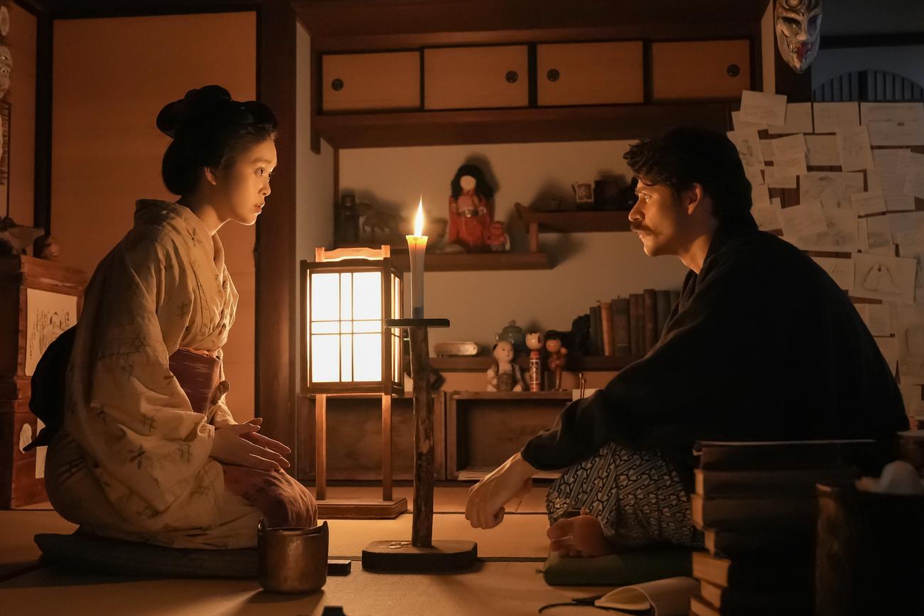 NHK連続テレビ小説「ばけばけ」の1場面（C）NHK