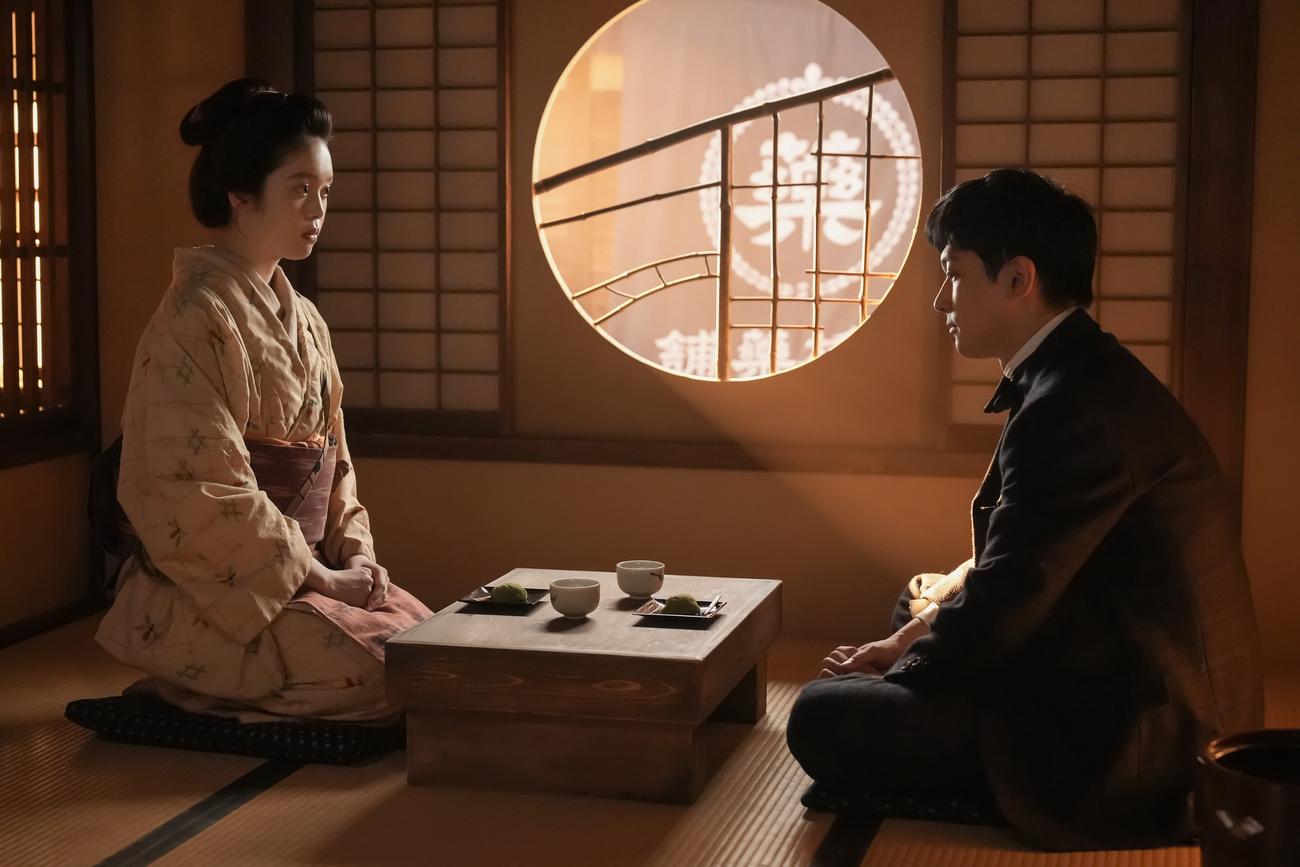 NHK連続テレビ小説「ばけばけ」の1場面（C）NHK