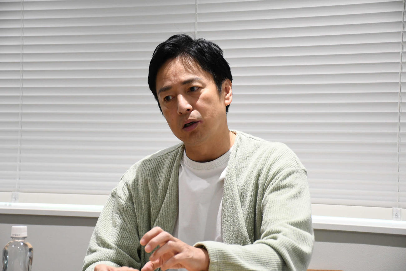 エロへの熱い思いを語ったチュートリアル徳井義実（撮影・阪口孝志）