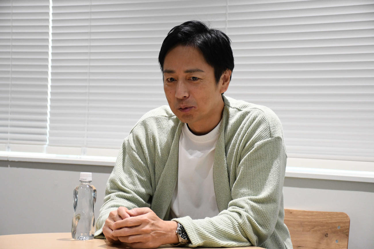 エロへの熱い思いを語ったチュートリアル徳井義実（撮影・阪口孝志）