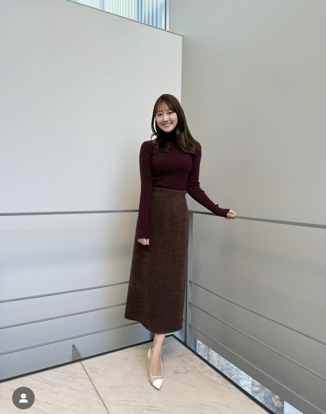 森山みなみアナのインスタグラムから